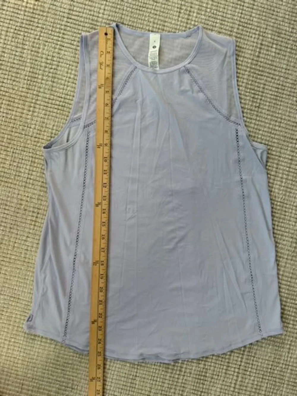 Lululemon Sculpt Tank Lavender Frost, Size 6